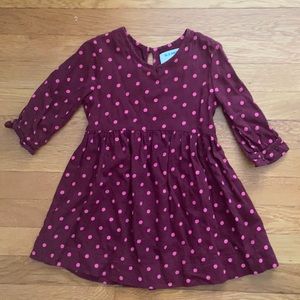 Rayon Polka Dot Dress 4t
